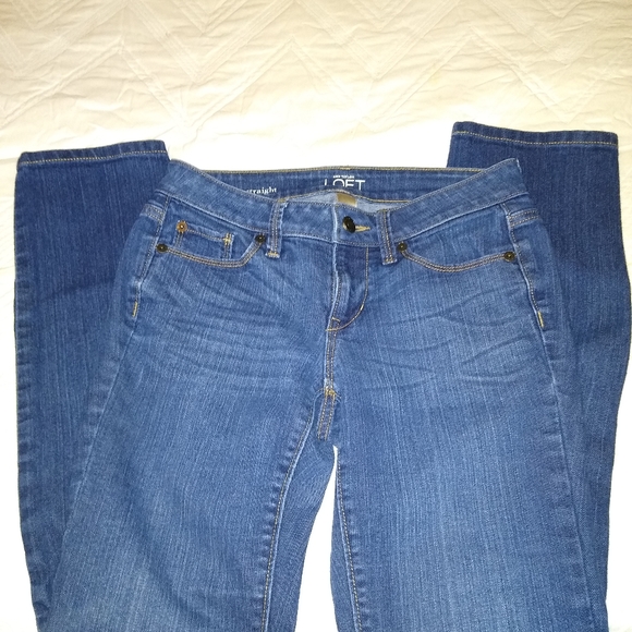 Loft jeans straight leg sz 2P - Picture 1 of 4